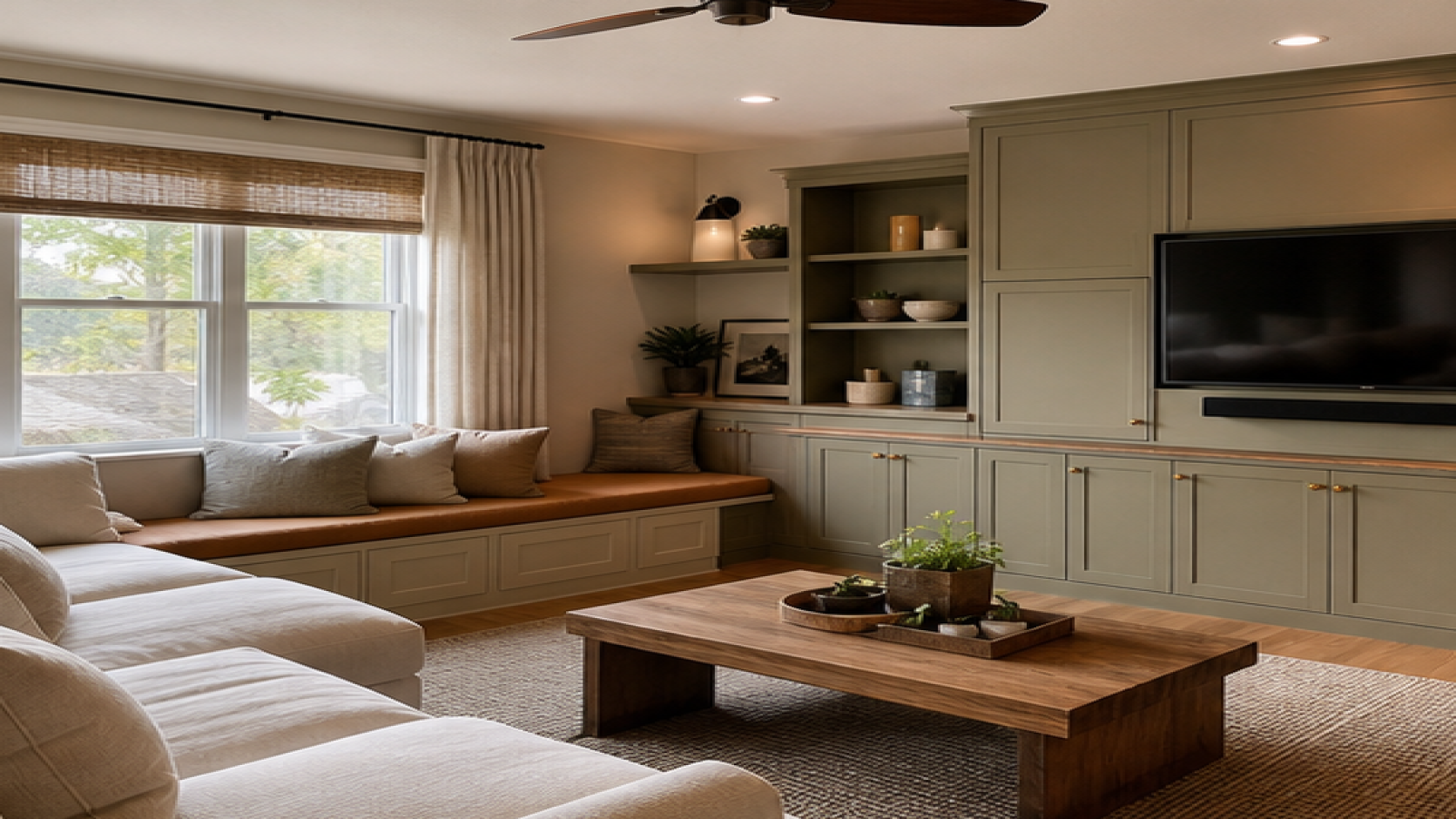 AI Remodel Design with a bench seat