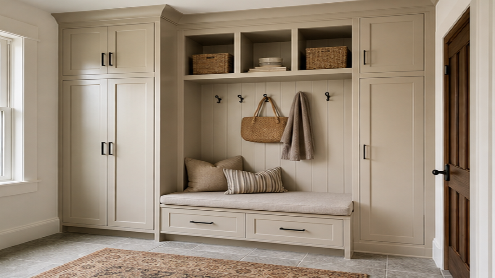 AI Remodel Design with storage cabinetry