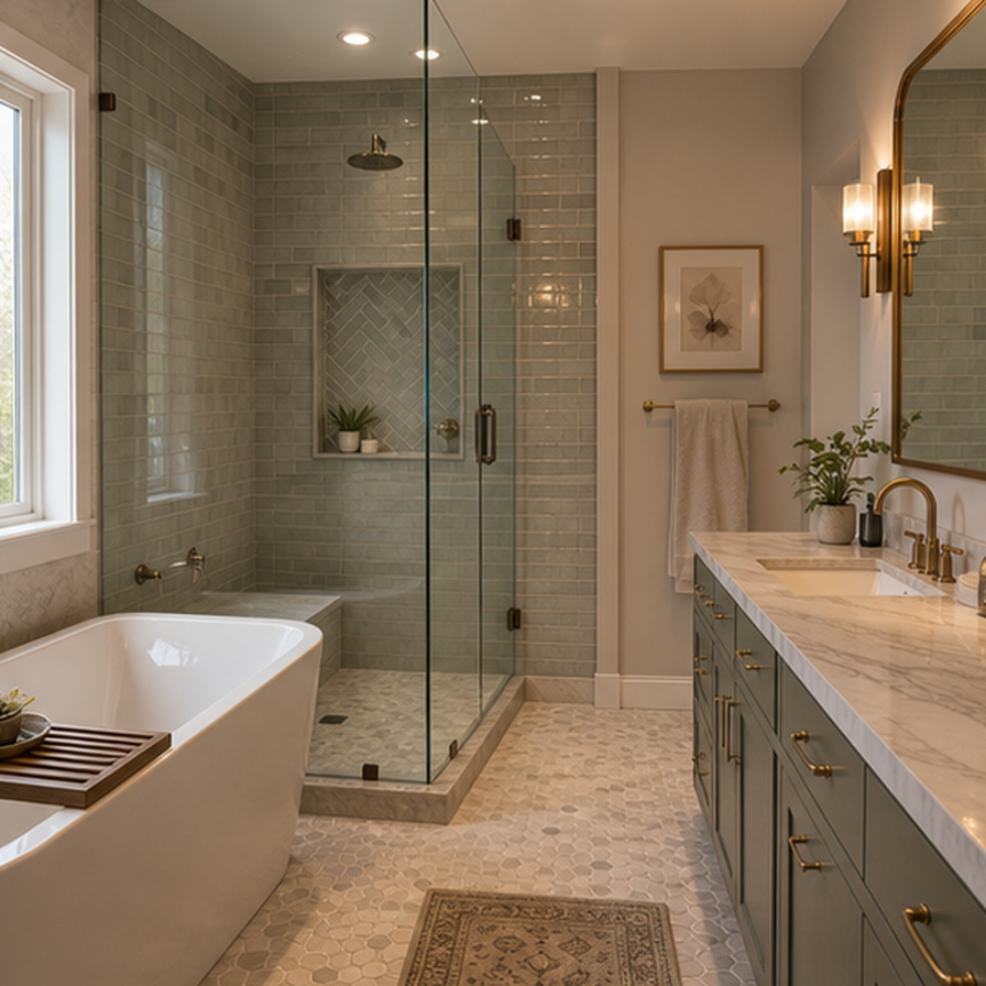 Bathroom Remodel Ideas Tool in a real setting