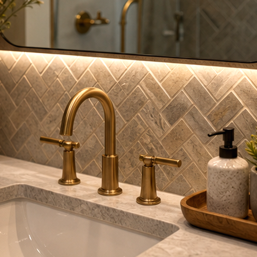 Bathroom Remodel Ideas Tool materials and planting