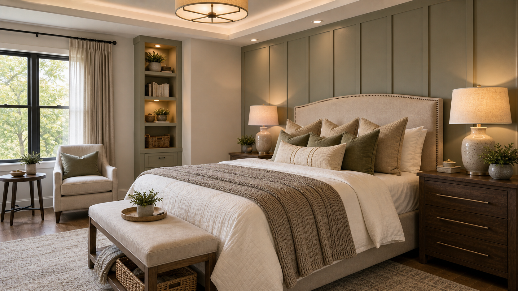 Bedroom Remodel Ideas materials and planting