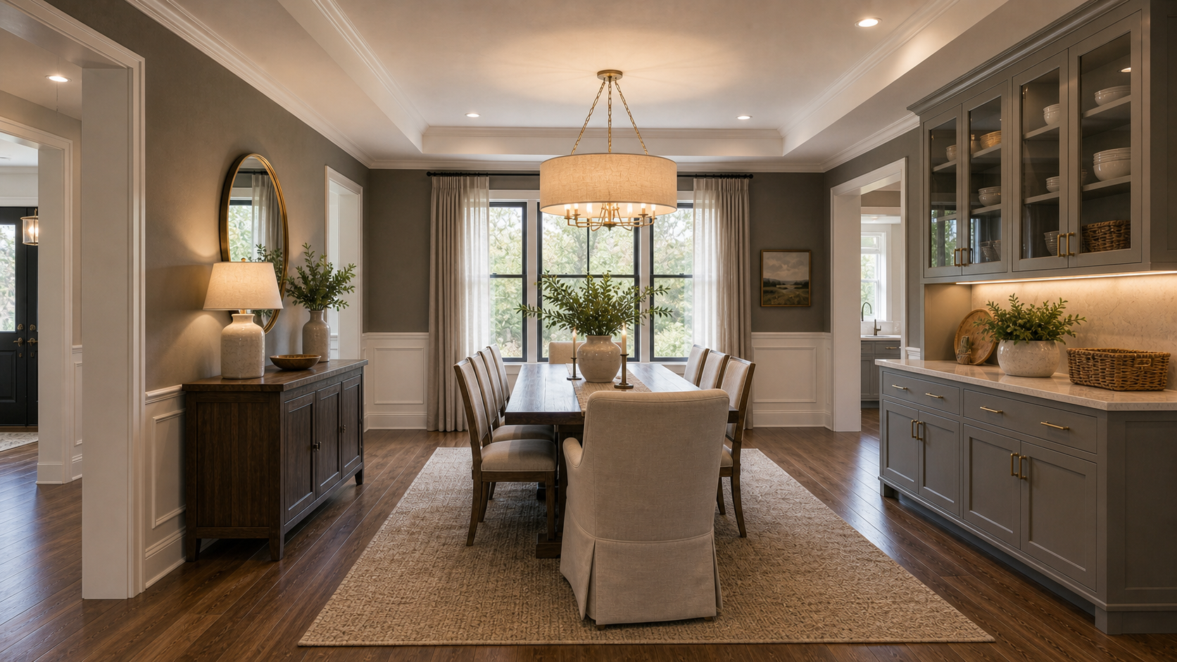 Dining Room Remodel Ideas layout idea