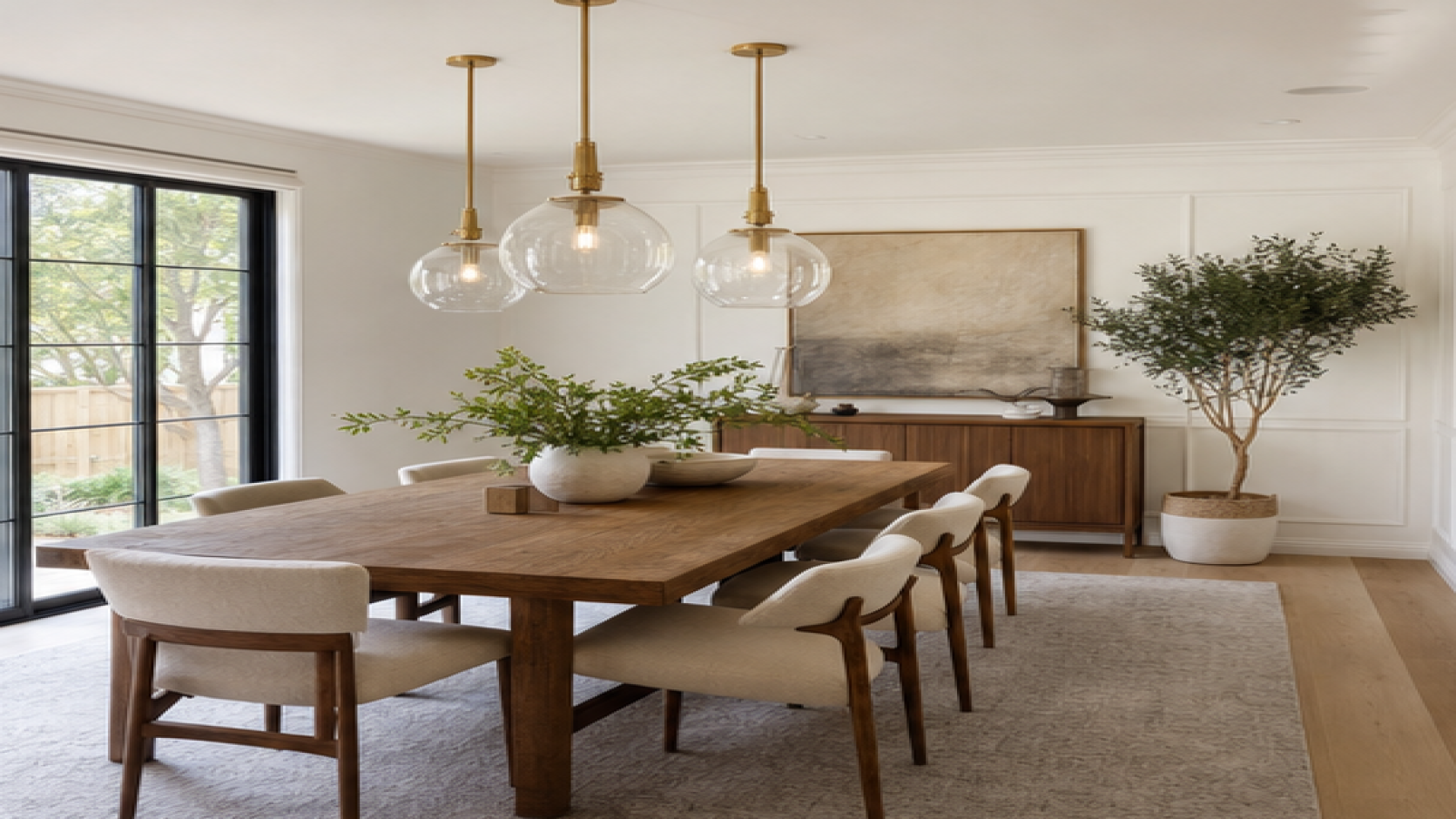 Dining Room Remodel Ideas with pendant lighting