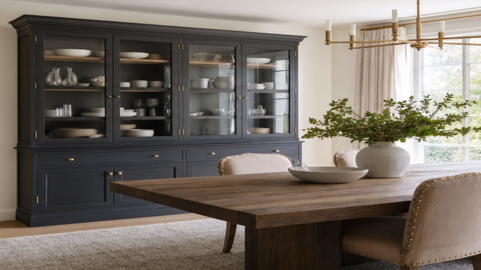 Dining Room Remodel Ideas with storage cabinetry