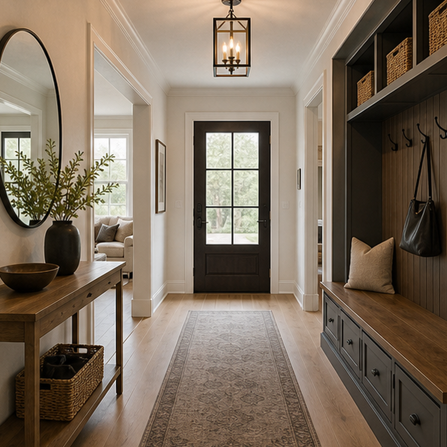 Entryway Remodel Ideas in a real setting