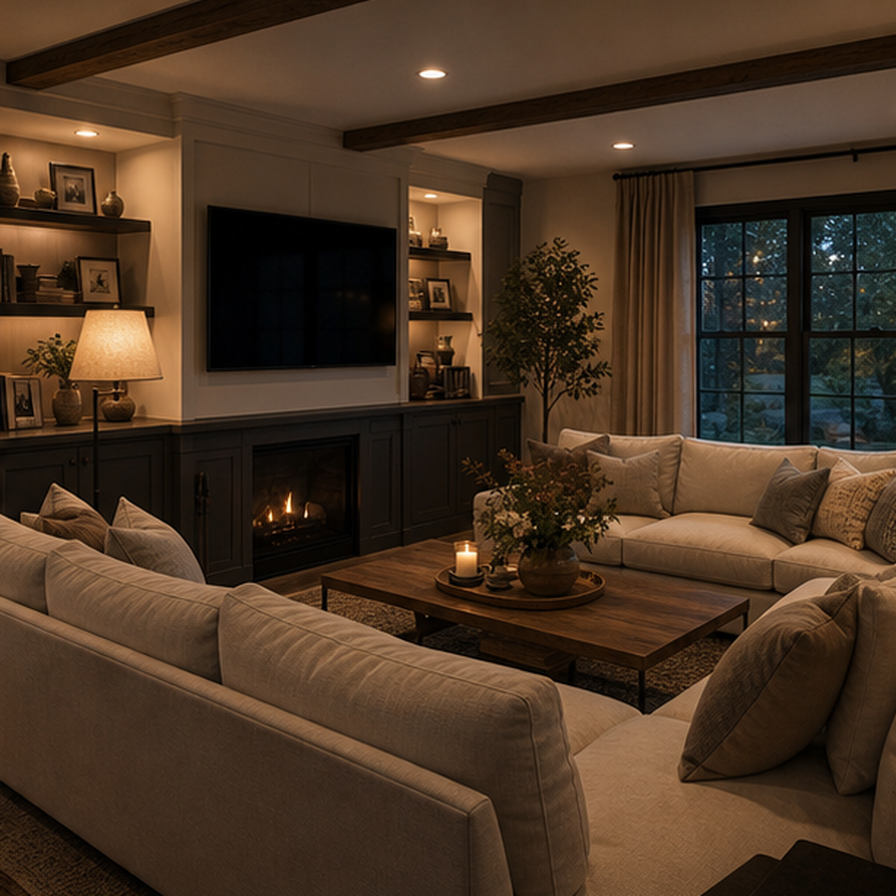 Family Room Remodel Ideas lighting idea