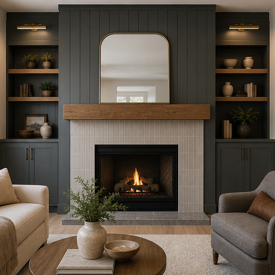 Fireplace Remodel Ideas alternate style