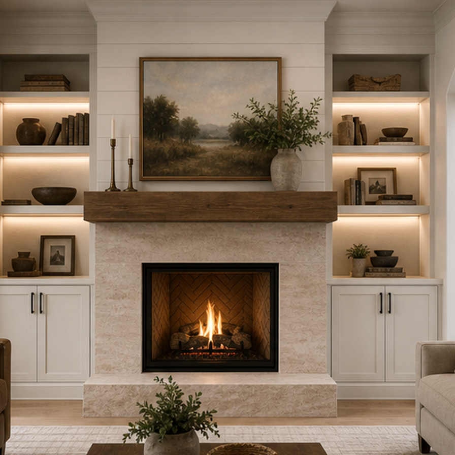 Fireplace Remodel Ideas second view
