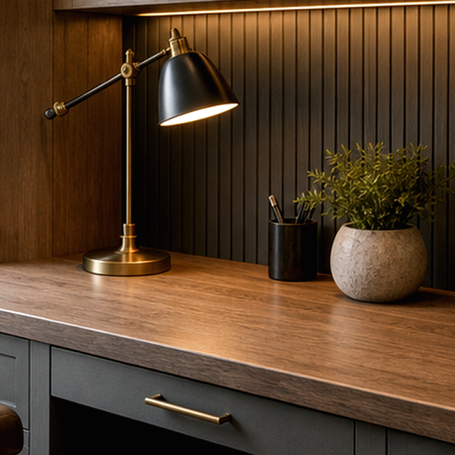 Home Office Remodel Ideas Tool materials and planting