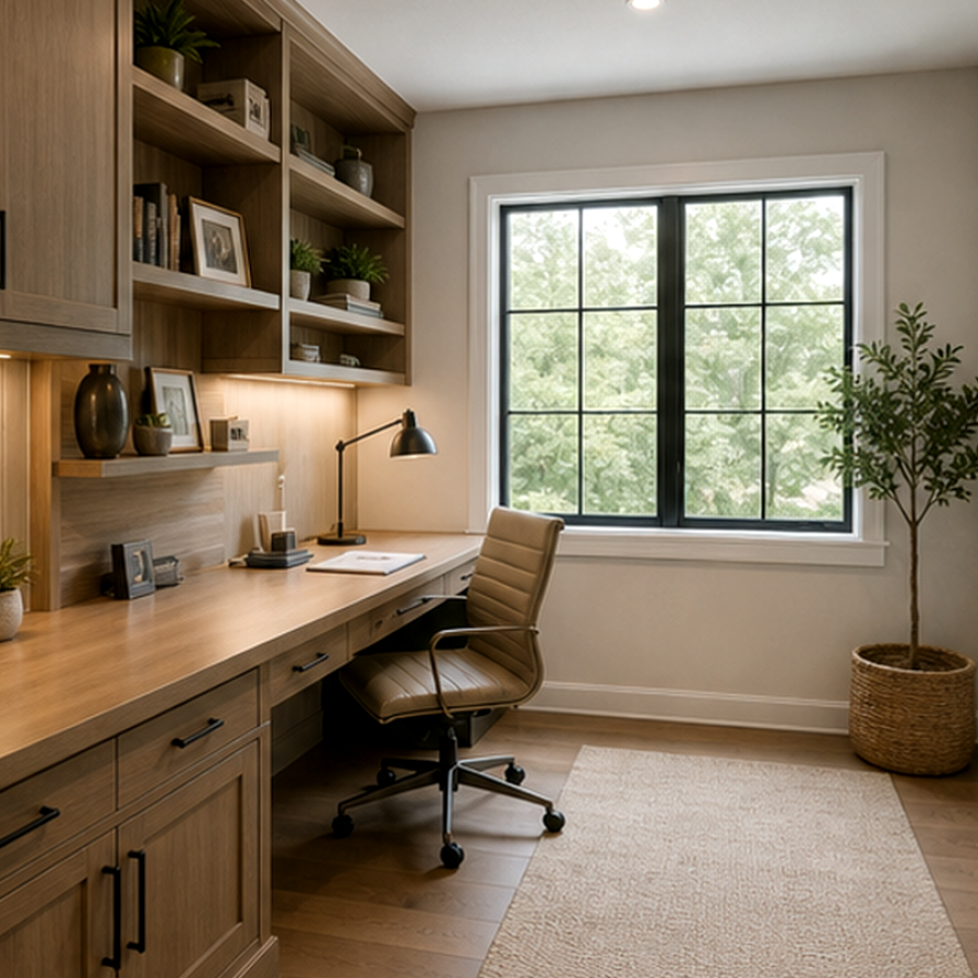 Home Office Remodel Ideas layout idea