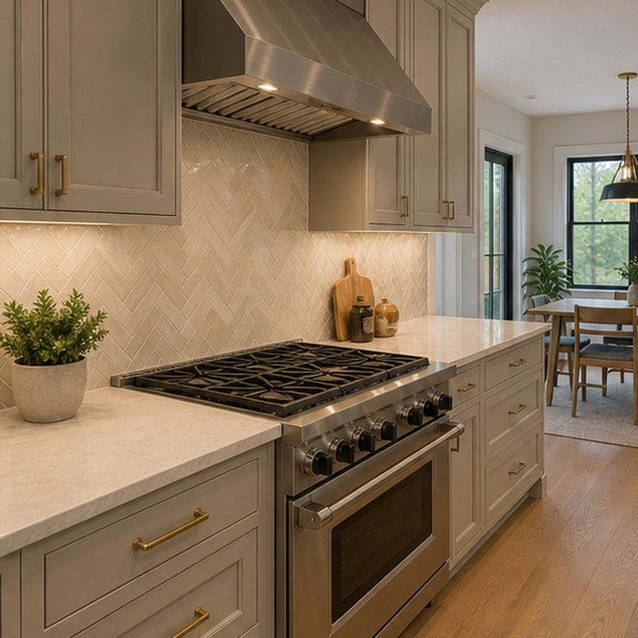 Kitchen Backsplash Ideas in a real setting