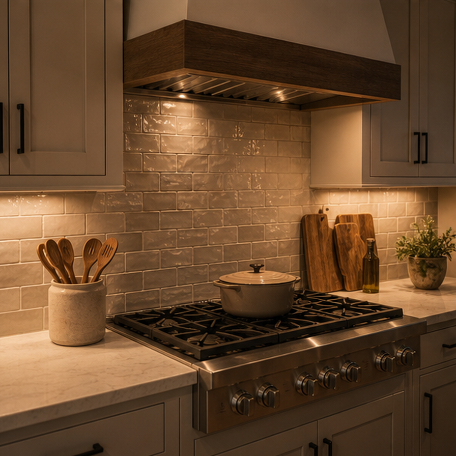 Kitchen Backsplash Ideas lighting idea