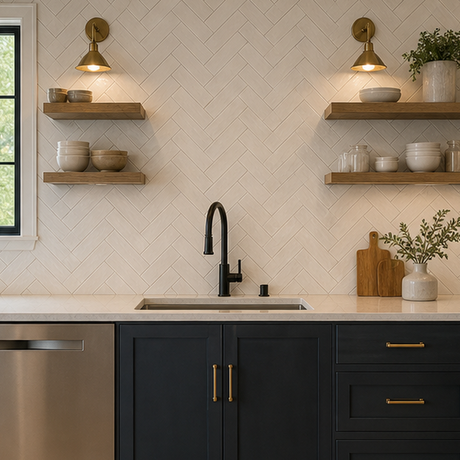 Kitchen Backsplash Ideas alternate style