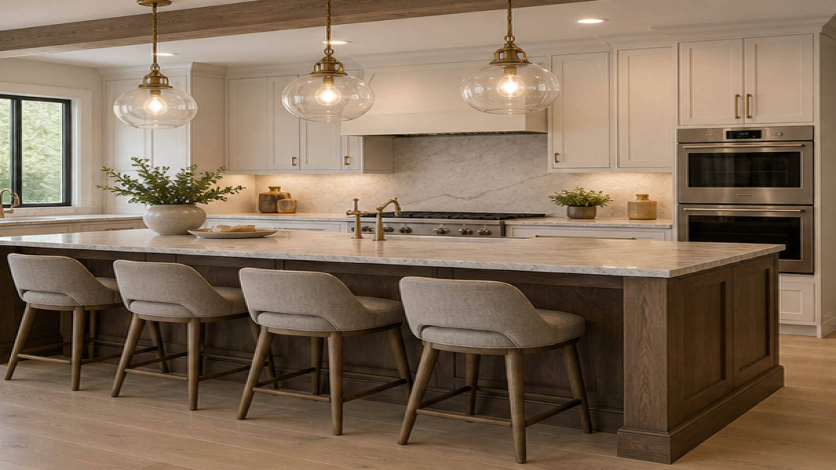 Kitchen Island Ideas with pendant lighting