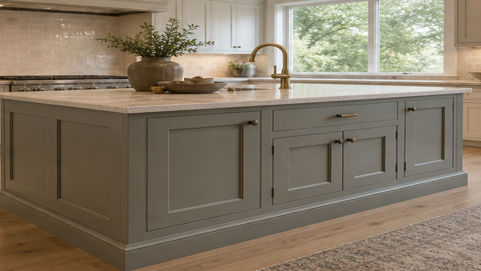 Kitchen Island Ideas with storage cabinetry