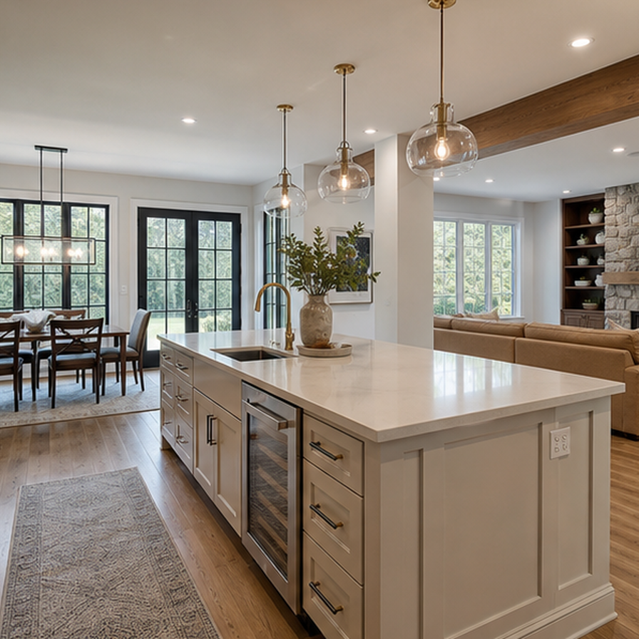 Kitchen Remodel Ideas Tool in a real setting