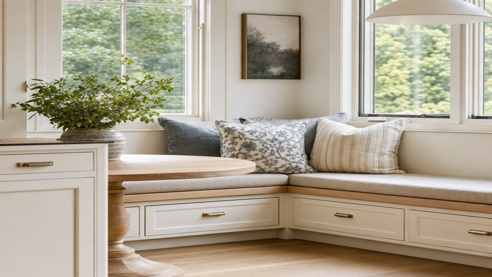 Kitchen Remodel Ideas with a bench seat