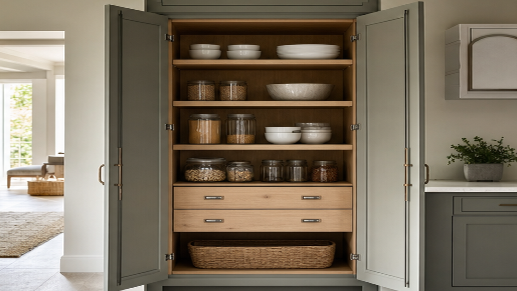 Kitchen Remodel Ideas with storage cabinetry