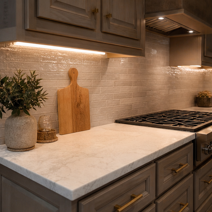 Kitchen Remodel Ideas planting and material detail