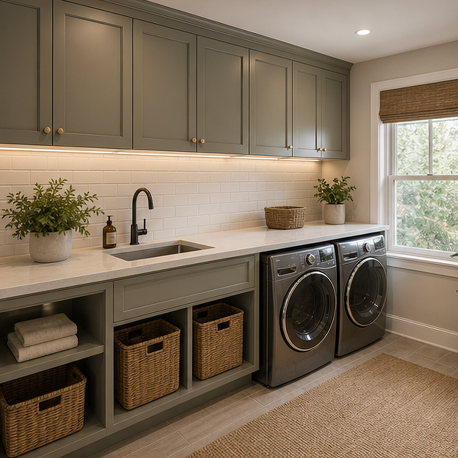 Laundry Room Remodel Ideas in a real setting