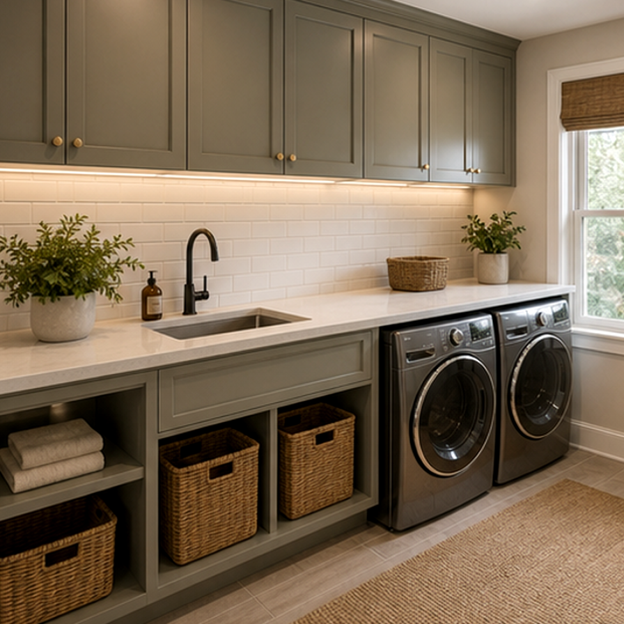 Laundry Room Remodel Ideas layout idea