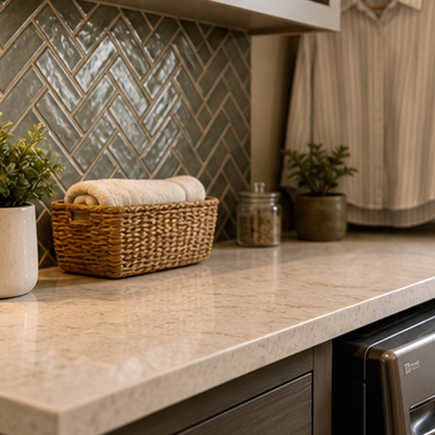Laundry Room Remodel Ideas materials and planting