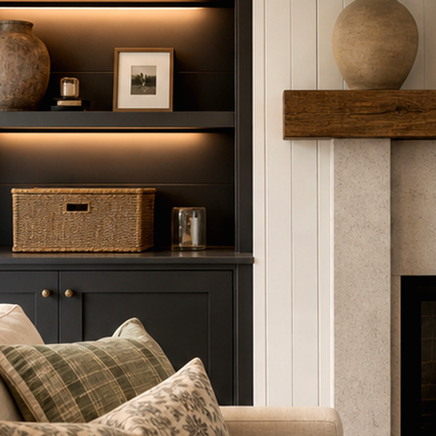 Living Room Remodel Ideas materials and planting