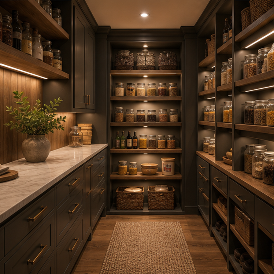 Pantry Remodel Ideas lighting idea
