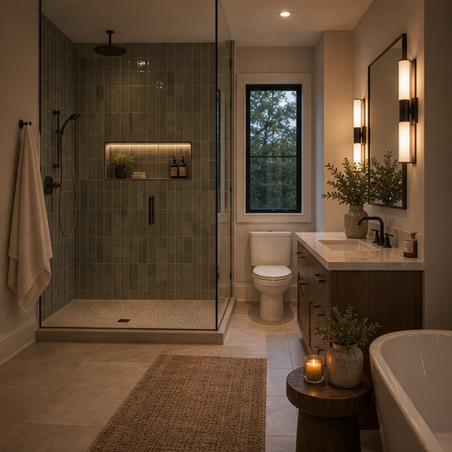 Shower Tile Ideas layout idea
