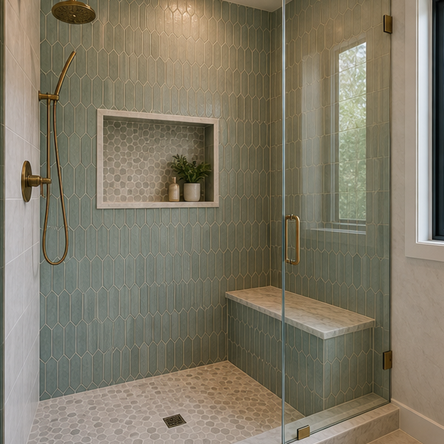 Shower Tile Ideas alternate style